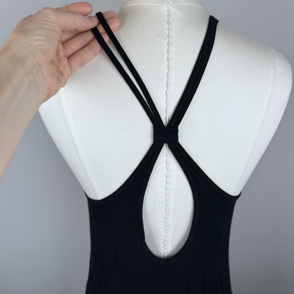 Like New-Pink Victoria Secret OHIO STATE Black&Red Scoop Neck Low Back Tank XS - Picture 3 of 16